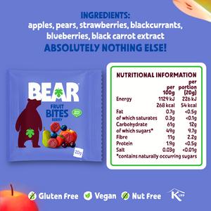 BEAR Fruit Bites Berry 5x20g - gallery image 4