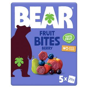 BEAR Fruit Bites Berry 5x20g