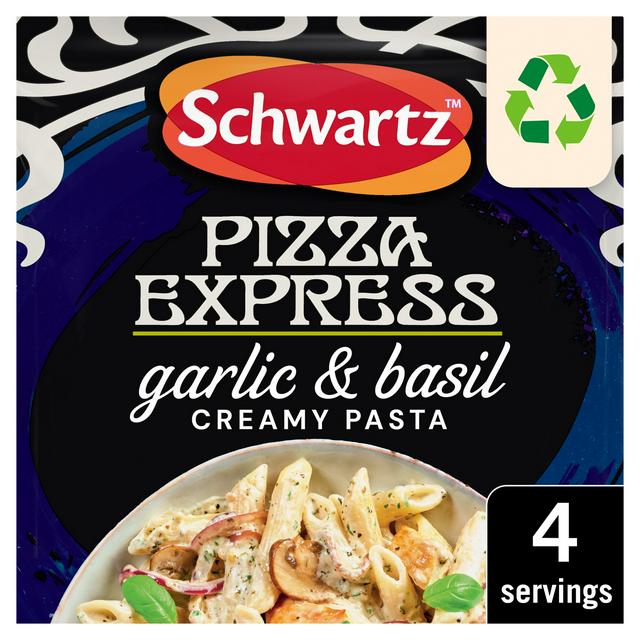 Schwartz Pizza Express Garlic & Basil Pasta Bake Recipe Mix 35g