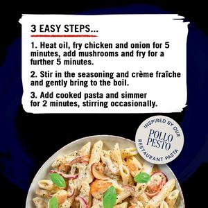Schwartz Pizza Express Garlic & Basil Creamy Pasta 35g - gallery image 3