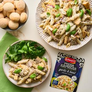 Schwartz Pizza Express Garlic & Basil Creamy Pasta 35g - gallery image 4
