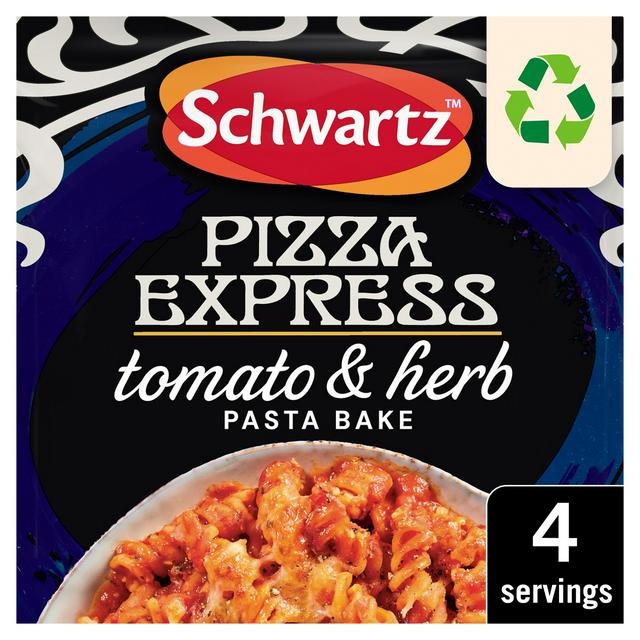 Schwartz pizza express tomato and herb pasta bake