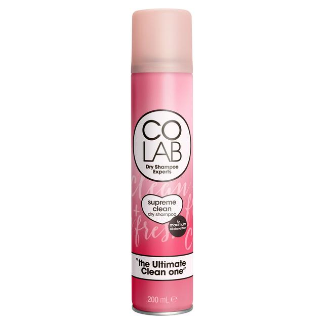 Sainsburys Colab Supreme Clean Dry Shampoo 200ml