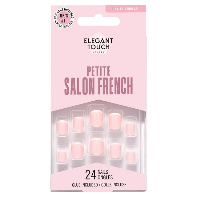 Elegant Touch London Petite Salon French No 154 Nails x24