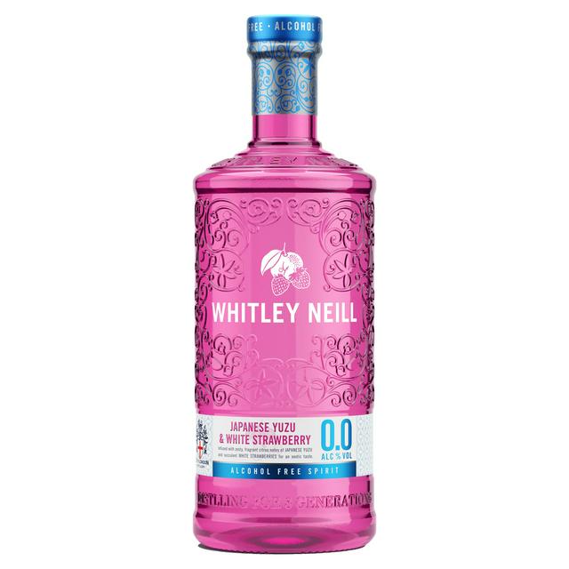 Whitley Neill Japanese Yuzu & White Strawberry 0.0% Alcohol Free Spirit 70cl