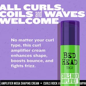 Bed Head by TIGI Curls Rock Amplifier Mega Shaping Cream 100ml - gallery image 6