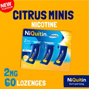 NiQuitin Mini Citrus Lozenges Nicotine 2mg - gallery image 2