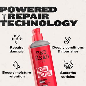 Bed Head by TIGI Resurrection Repair Shampoo 400ml - gallery image 4