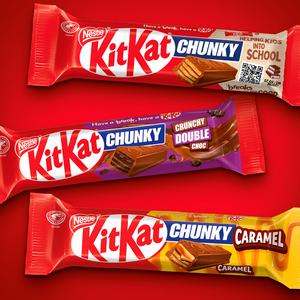KitKat Chunky Duo Salted Caramel Chocolate Bar 68g - gallery image 5