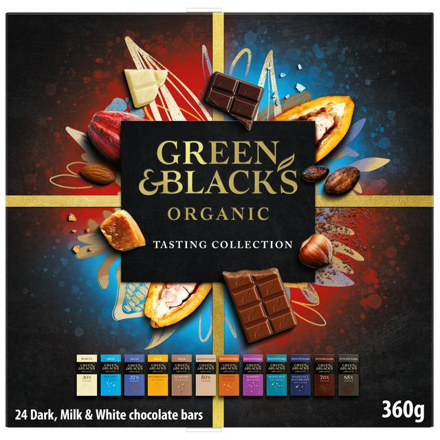 Green & Black's Organic Chocolate Bar Bundle 360g - gallery image 1