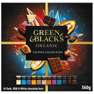 Green & Black's Organic Chocolate Bar Bundle 360g
