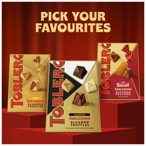 Toblerone 180g Assorted Dark, White, Golden and Milk Chocolate Truffles Gifting Box - gallery image 5