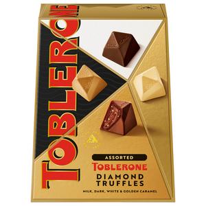 Toblerone 180g Assorted Dark, White, Golden and Milk Chocolate Truffles Gifting Box - gallery image 6