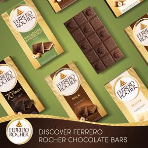 Ferrero Rocher Milk Chocolate Bar with Hazelnut & Macadamia 90g - gallery image 6