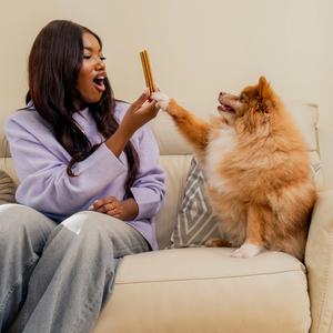 Pooch & Mutt Hemp & Sage Calming Dental Sticks Dog Treats 251g - gallery image 3
