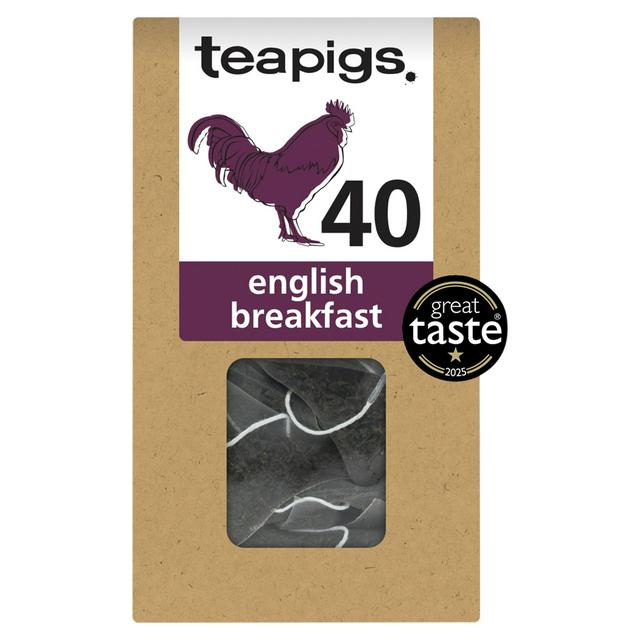 Teapigs English Breakfast 40 Tea Bags 3.3g