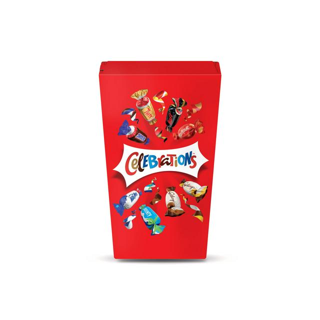 Celebrations Milk Chocolate Mini Box of Chocolates & Biscuit Bars 69g - gallery image 1