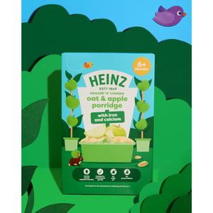 Heinz Baby Food Oat & Apple Porridge 6+ Months 125g - gallery image 2