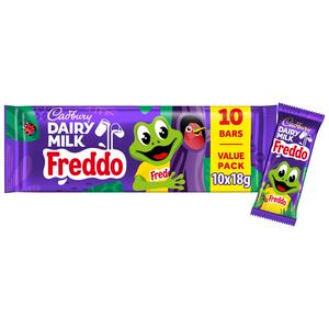 Cadbury Dairy Milk Freddo Chocolate Bar 10 Pack Multipack 180 g (10 x 18g)