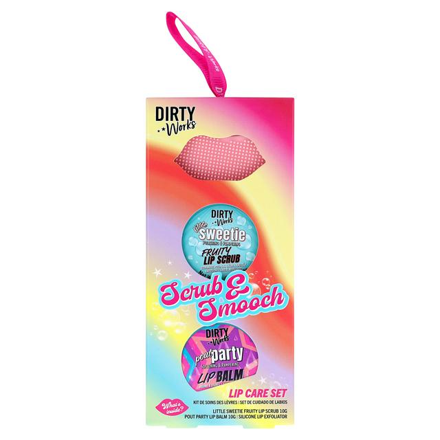 Dirty Works Scrub & Smooch Lip Care Set - gallery image 1