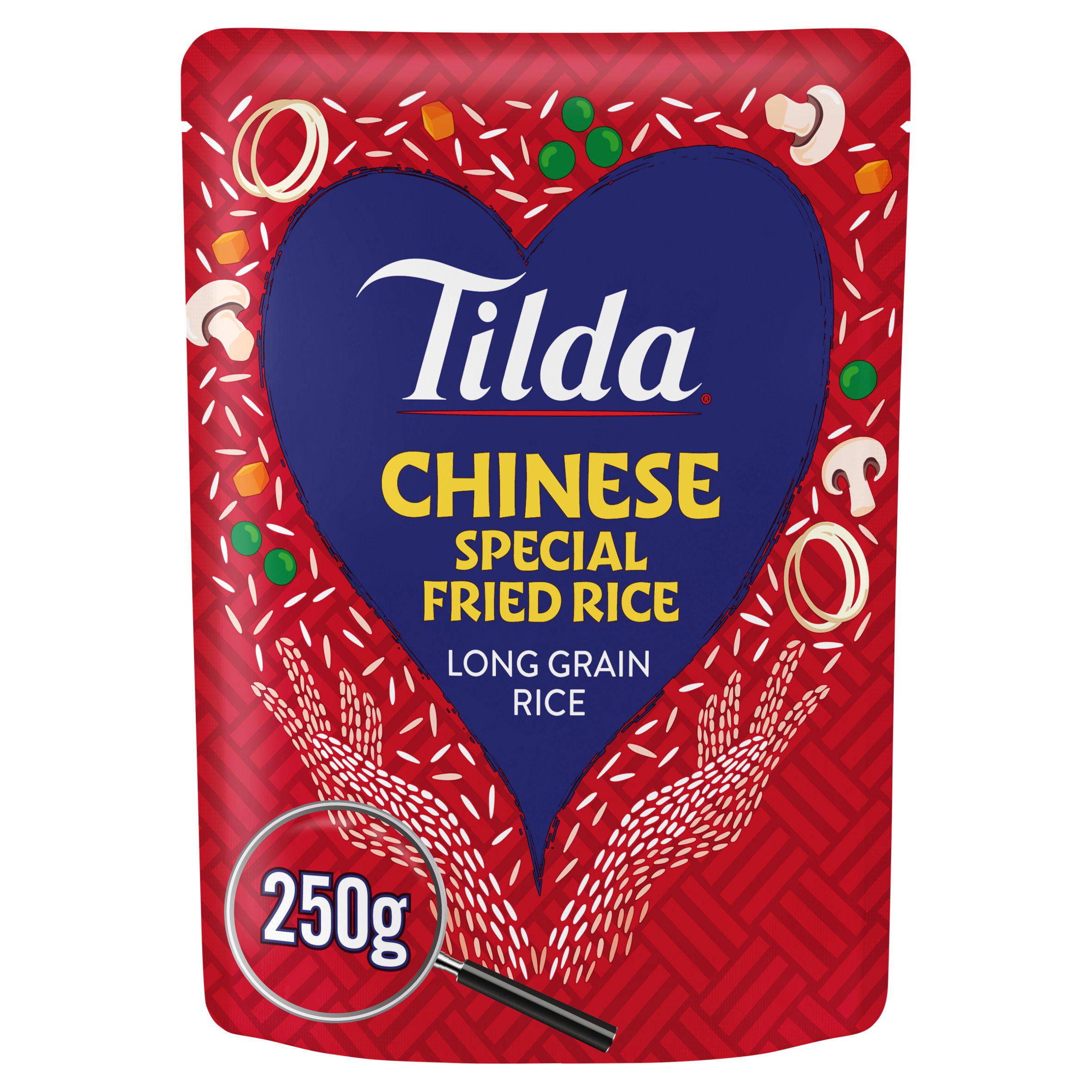 Tilda Microwave Chinese Special Fried Rice grain 250g