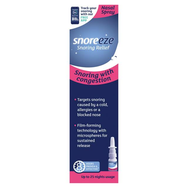Snoreeze 10ml Snoring Relief Nasal Spray