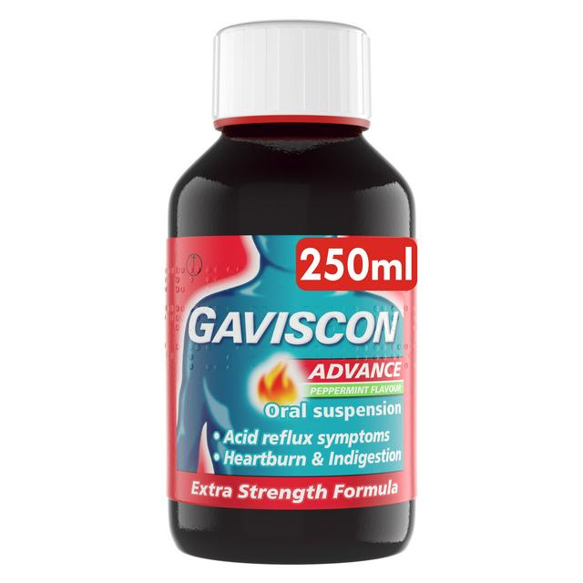 Gaviscon Advance Peppermint Flavour Oral Suspension 250ml - gallery image 1