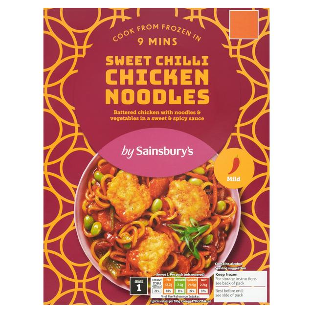 Sainsburys Sainsbury's Sweet Chilli Chicken Noodles 400g
