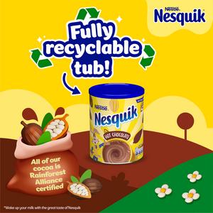 Nesquik Hot Chocolate Powder Tin 400g - gallery image 4