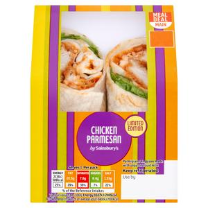 Sainsbury's Chicken Parmesan Wrap, Limited Edition
