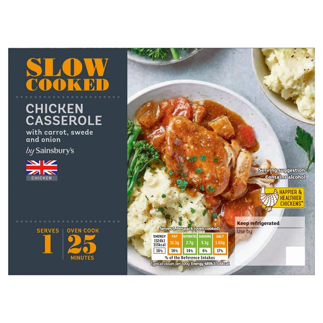 Sainsburys Sainsbury's Slow Cook Chicken Casserole 300g