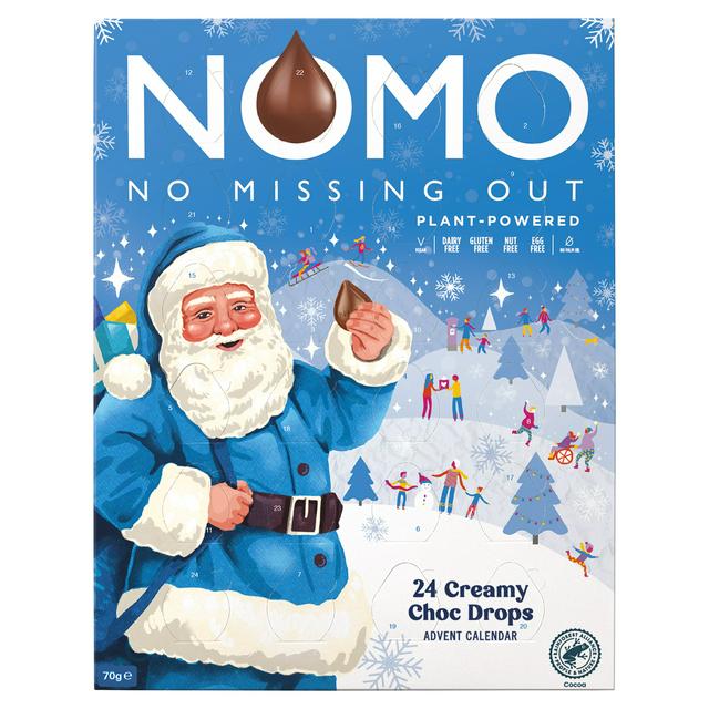 NOMO Creamy Choc Advent Calendar 70g - gallery image 1
