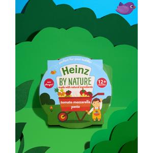 Heinz By Nature Tomato Mozzarella Pasta Baby Food Tray 12+ Months 200g - gallery image 2