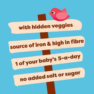 Heinz Little Beans with Hidden Veggies Baby Food 2 x 100g - gallery image 3