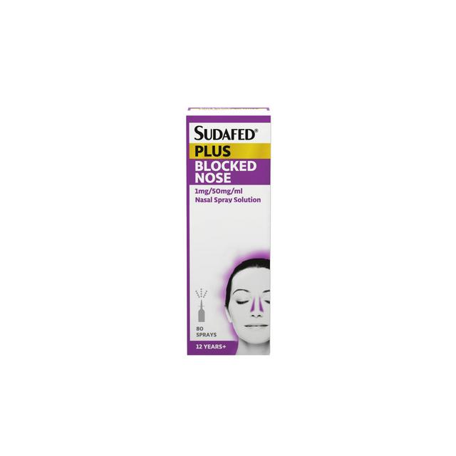 Sudafed Plus Blocked Nose Nasal Spray - gallery image 1