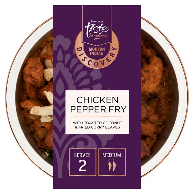 Sainsbury's Discovery 400g Chicken Pepper Fry, Taste the Difference - gallery image 1