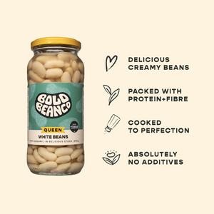 Bold Bean Co 570g Queen White Beans - gallery image 3