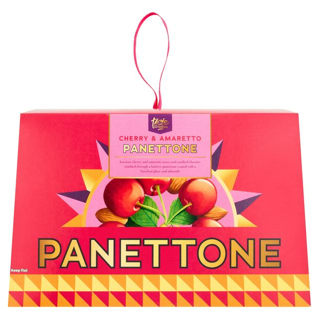 Sainsbury's 800g Cherry & Amaretto Panettone, Taste the Difference - gallery image 1