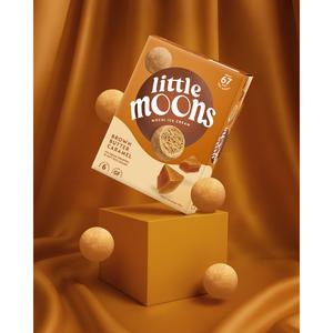 Little Moons Brown Butter Caramel Mochi Ice Cream 6 x 30g - gallery image 2