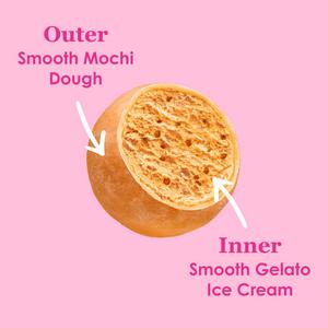 Little Moons Brown Butter Caramel Mochi Ice Cream 6 x 30g - gallery image 3