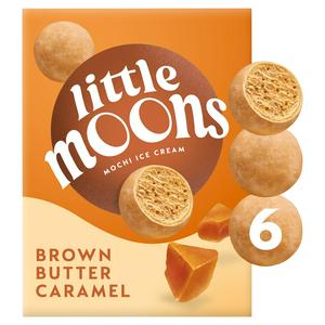 Little Moons Brown Butter Caramel Mochi Ice Cream 6 x 30g 