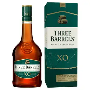 Three Barrels Rare Extra Old XO French Brandy 70cl