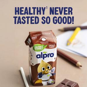Alpro Kids Oat Chocolate Long Life Dairy Free Drink 200ml - gallery image 4