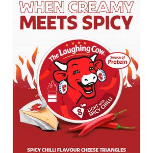 The Laughing Cow Chilli Cheese Spread Triangles x8 128g - gallery image 2
