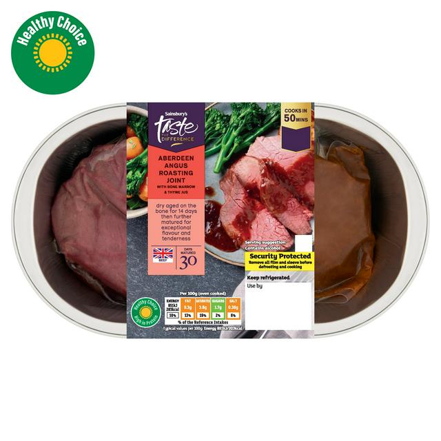 Taste the Difference Sainsbury's Aberdeen Angus Roasting Joint, Taste the Difference 550g