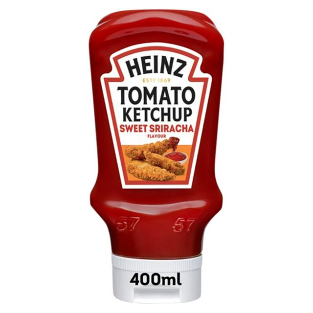 Heinz Sweet Sriracha Flavour Tomato Ketchup 400ml - gallery image 1
