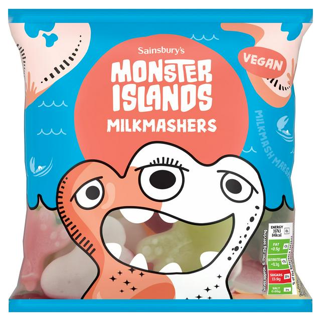 Sainsbury's Monster Islands Milkmashers 150g - gallery image 1