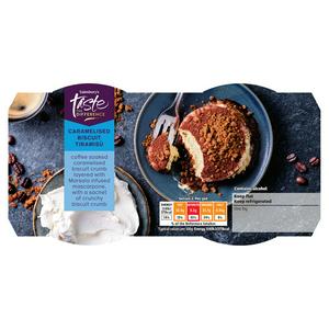 Sainsbury's Caramelised Biscuit Tiramisu, Taste the Difference 2 x 100g