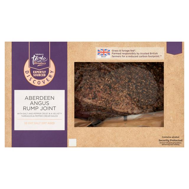 Sainsbury's Discovery 1.3kg 35 Day Salt Dry Rump Joint, Taste the Difference - gallery image 1