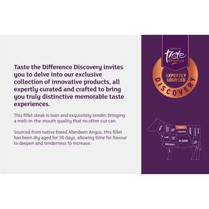 Sainsbury's Discovery (Approx.250g) 30 Day Matured Aberdeen Angus Fillet steak, Taste the Difference - gallery image 2